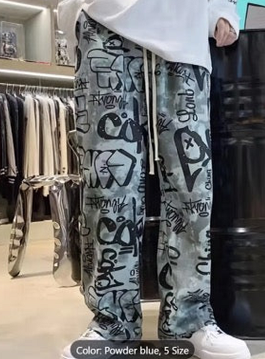Pantalones Casuales Azul Cielo para Hombre Win