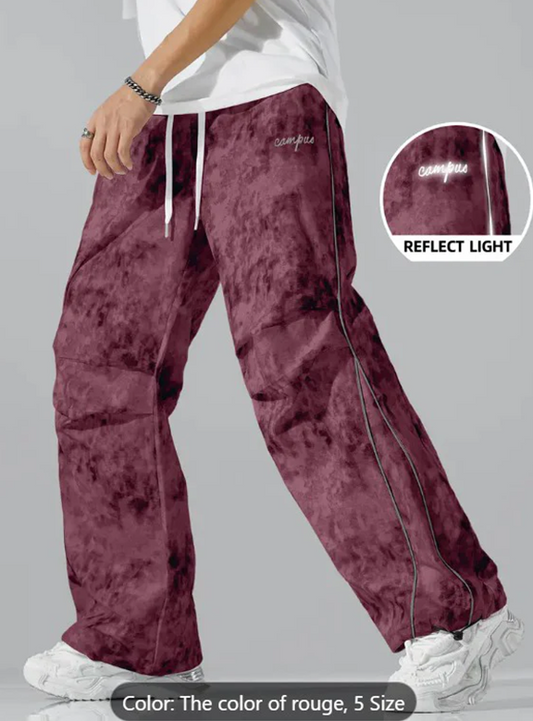 Pantalones de chándal rojos Shizam