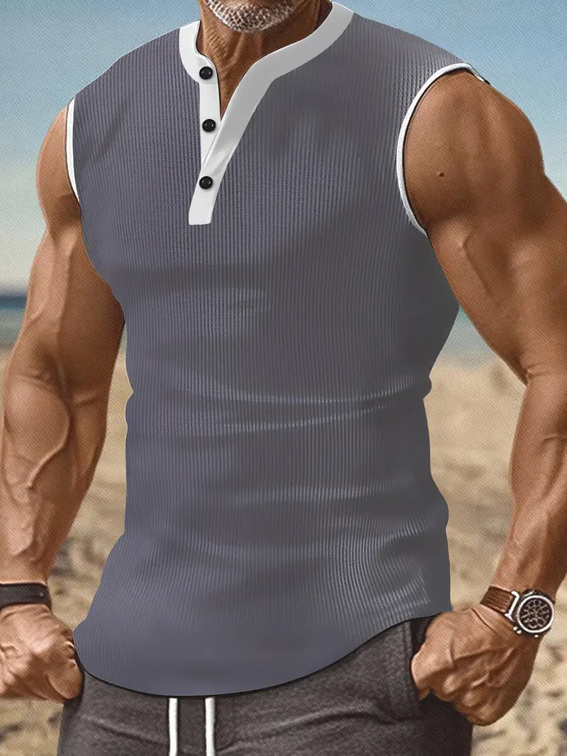 Camiseta sin mangas de músculos