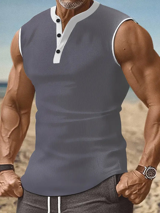 Camiseta sin mangas de músculos